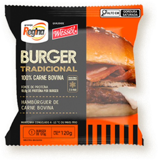 Hamb Bovino Trad. Granja Regina + Wessel 24x120g